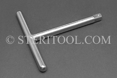 #10589 - 3/8 DR x 4.25"(106mm) Stainless Steel T Bar. 3/8 dr, 3/8dr, 3/8-dr, T  bar, stainless steel