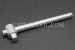 #10590SP6 -  6" x 3/8DR Stainless Steel Sliding Head Power/Breaker Bar. - 10590SP6