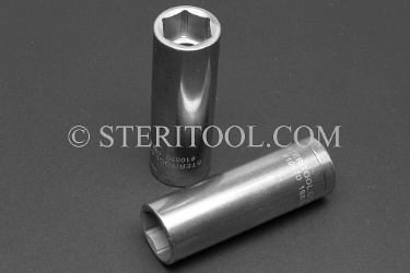 #10670 - 19mm x 1/2dr Stainless Steel Deep Socket. 1/2 dr, 1/2dr, 1/2-dr, deep, stainless steel, socket