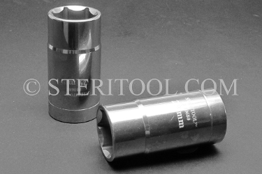 #10680 - 29mm x 1/2 DR Stainless Steel Deep Socket. 1/2 dr, 1/2dr, 1/2-dr, deep, stainless steel, socket