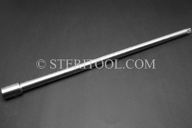 #10694_24 - 1/2 DR x 24"(600mm) Stainless Steel Extension. 1/2dr, 1/2 dr, 1/2-dr, socket, ratchet, stainless steel, extension