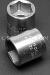 #10729 - 30mm X 3/8 DR Stainless Steel Standard Socket. 3/8dr, 3/8 dr, 3/8-dr, stainless steel, socket