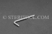 #10804_316 - NM #4 Stainless Steel Star 'L' Key. 316L - 10804_316