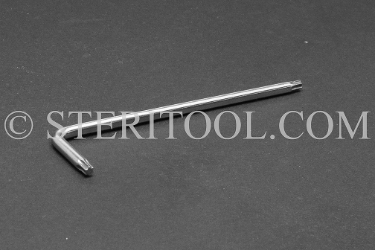 #10811 - #15 Stainless Steel Star L Key. star, hex lobe, torx, L key, stainless steel