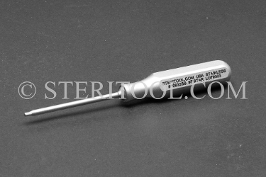 #10832SS - #7 Stainless Steel Star Driver, SS Handle. star, hex loeb, torx, stainless steel