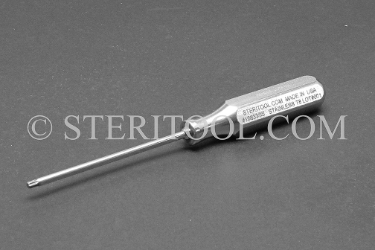 #10833SS - #8 Stainless Steel Star Driver, SS Handle. star, hex loeb, torx, stainless steel