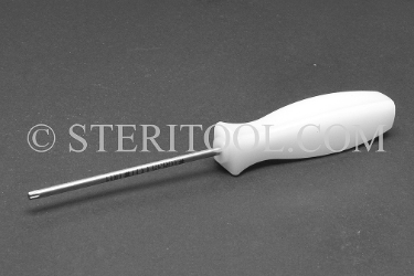 #10835 - #10 Stainless Steel Star Driver, Nylon Handle. star, hex loeb, torx, stainless steel