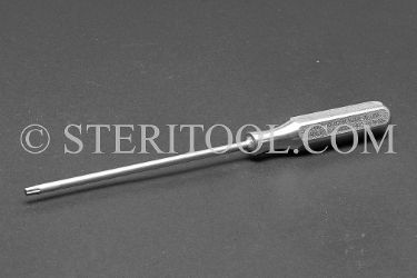 #10835SS - #10 Stainless Steel Star Driver, SS Handle. star, hex loeb, torx, stainless steel
