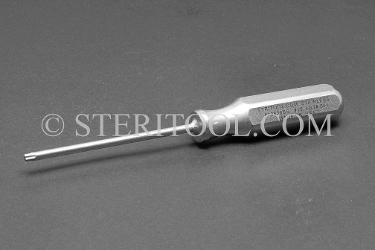 #10836SS - #15 Stainless Steel Star Driver, SS Handle. star, hex loeb, torx, stainless steel