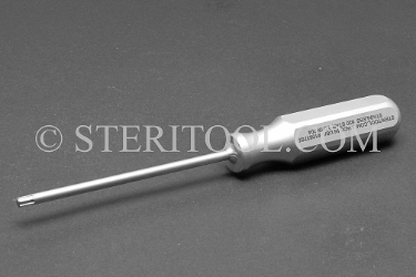 #10837SS - #20 Stainless Steel Star Driver, SS Handle. star, hex loeb, torx, stainless steel