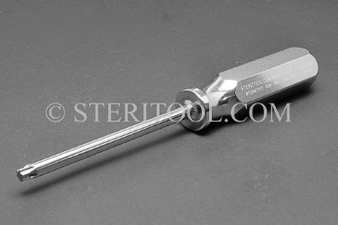 #10841SS - #40 Stainless Steel Star Driver, SS Handle. star, hex loeb, torx, stainless steel