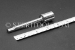 #10897_SP3 - 7mm Hex x 3/8 DR Stainless Steel Bit, 3"(75mm) Shaft. - 10897_SP3