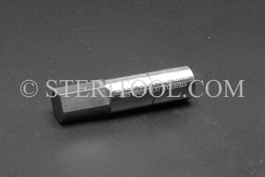 #10906 - 16mm Hex x 3/8 DR Stainless Steel Bit. 3/8 dr, 3/8dr, 3/8-dr, hex, bit, staInless steel