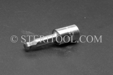 #10931 - 5/16" Ball Hex x 3/8 DR Stainless Steel Bit. 3/8 dr, 3/8dr, 3/8-dr, ball hex, bit, staInless steel