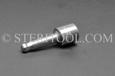 #10950 - 10mm Ball Hex x 1/2 DR Stainless Steel Bit. 1/2 dr, 1/2dr, 1/2-dr, ball hex, bit, staInless steel