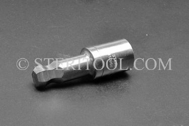 #10954 - 14mm Ball Hex x 1/2 DR Stainless Steel Bit. 1/2 dr, 1/2dr, 1/2-dr, ball hex, bit, staInless steel