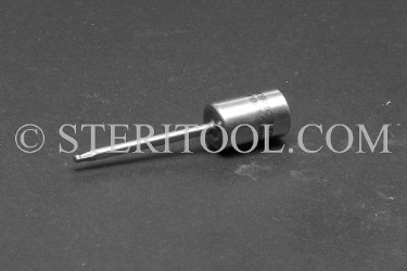 #10975 - 2.0mm Ball Hex x 1/4 DR Stainless Steel Bit, 2-1/4" OAL. 1/4 dr, 1/4dr, 1/4-dr, ball hex, bit, staInless steel