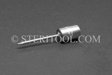 #10987 - 5/64" Ball Hex x 1/4 DR Stainless Steel Bit, 2-1/4" OAL. 1/4 dr, 1/4dr, 1/4-dr, ball hex, bit, staInless steel