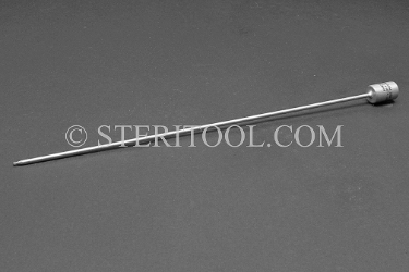 #10993SP10 - 3/16" Ball Hex x 1/4 DR Stainless Steel Bit, 10" OAL.  1/4 dr, 1/4dr, 1/4-dr, ball hex, bit, staInless steel