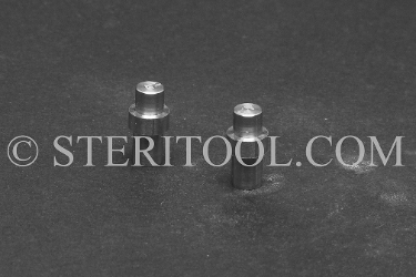 #11127 - 4.5mm Stainless Steel Tips for #11110, pair. pin, wrench, c spanner, stainless steel, collar, bushing