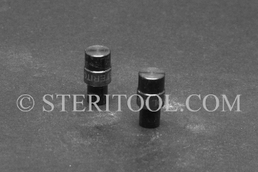#11129 - 6.0mm Stainless Steel Tips for #11110, pair. pin, wrench, c spanner, stainless steel, collar, bushing
