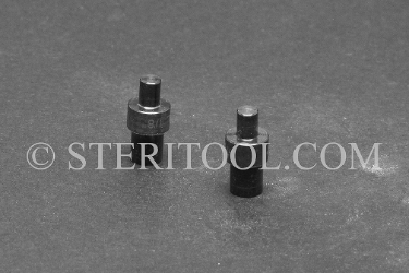 #11143 - 1/8" Stainless Steel Tips for #11110, pair. pin, wrench, c spanner, stainless steel, collar, bushing
