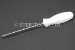 #11200 - 1/8"(3mm) Stainless Steel Screwdriver. Nylon Handle. 7"(178mm) OAL.Shaft 4"(100mm). - 11200