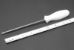 #11201 - 5/32"(4mm) Stainless Steel Screwdriver. Nylon Handle. 8"(203mm) OAL.Shaft 5"(125mm). - 11201