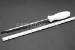 #11204 - 5/16"(8mm) Stainless Steel Screwdriver. Nylon Handle. 11.25" OAL.Shaft 7". - 11204