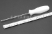 #11208 - 1/10"(2.5mm) Stainless Steel Screwdriver. Nylon Handle. 7"(178mm) OAL.Shaft 4"(100mm). - 11208