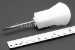#11214 - 5/32"(4mm) Stainless Steel Stubby Screwdriver with Nylon Handle. 3.75"(94mm) OAL. - 11214