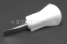 #11217 - 1/4"(6mm) Stainless Steel Stubby Screwdriver with Nylon Handle. 3.75"(94mm) OAL. - 11217