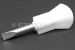#11219 - 3/8"(9.5mm) Stainless Steel Stubby Screwdriver with Nylon Handle. 3.75"(94mm) OAL. - 11219
