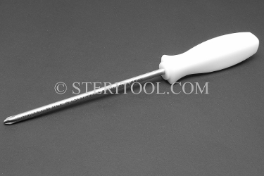 #11223 - Philips #2 Stainless Steel Screwdriver with Nylon Handle 6"(150mm) SHAFT. screwdriver, phillips, philips, stainless steel