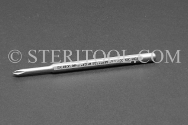 #11247 - Ph#0 Stainless Steel Precision Screwdriver. screwdriver, phillips, philips, stainless steel