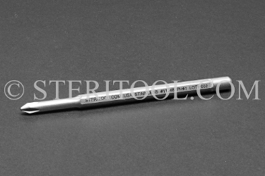 #11248 - Ph#1 Stainless Steel Precision Screwdriver. screwdriver, phillips, philips, stainless steel
