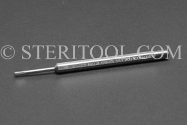 #11254 - 2.0mm Hex x 100(4") OAL Stainless Steel Precision Driver. hex, precision, stainless steel, screwdriver