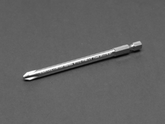 #11273 - Phillips #3 x 4"(100mm) OAL Stainless Steel Power Bit. screwdriver, phillips, philips, stainless steel