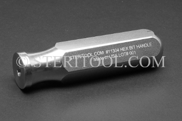 #11304 - Stainless Steel Bit Driver Handle bit driver, bit handle, stainless steel