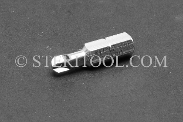 #11306_316 - TS4 Bit x 1"(25mm) OAL 316L Stainless Steel Bit.  hex bit, bit holder, stainless steel