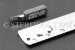 #11312 - 3/16" Parallel (slot) Screwdriver x 1"(25mm) OAL Stainless Steel Bit for Bit Holders. - 11312
