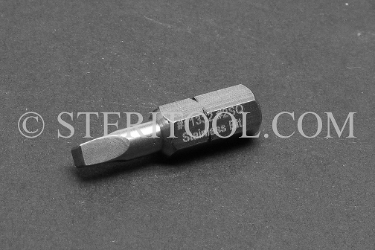 #11332 - #2 Square x 1"(25mm) OAL Stainless Steel Bit for Bit Holders. robertson, square, bit, stainless steel