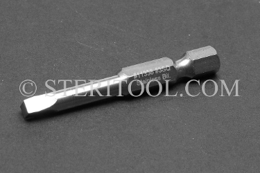 #11336 - #3 Square x 2"(50mm) OAL Stainless Steel Power Bit. robertson, square, bit, stainless steel