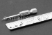#11490 - 0.035" Hex x 2"(50mm) OAL Stainless Steel Power Bit. - 11490