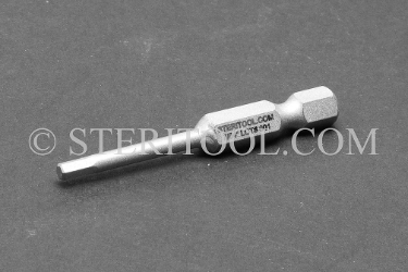 #11495_SP.625 - 7/64" Hex x .625"(15mm) OAL Stainless Steel Power Bit. hex, bit, driver, screwdriver, stainless steel, allen