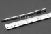 #11517 - 9/64" Hex x 4"(100mm) OAL Stainless Steel Power Bit. - 11517