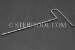 #11630 - 2.0mm Stainless Steel Ball Hex 'T', 115mm shaft length. Single End. - 11630