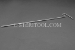 #11632_SP11 - 3.0mm Stainless Steel 'T' Ball Hex Key, 11"(275mm) Shaft. - 11632_SP11