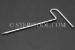 #11633 - 3.5mm Stainless Steel Ball Hex 'T', 115mm shaft length. - 11633