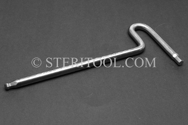 #11637 - 6.0mm Stainless Steel Ball Hex T, 152mm shaft length.. ball hex, T, formed, stainless steel